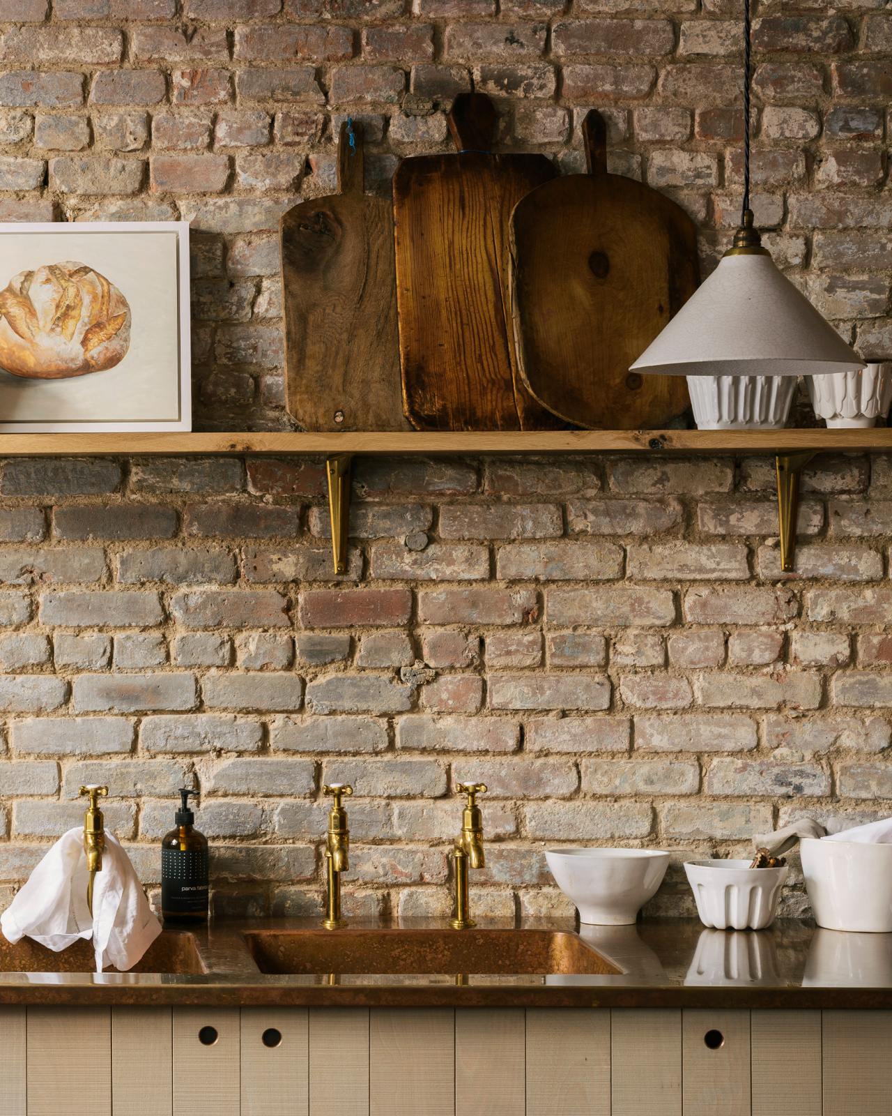 The Crackle Pendant Light deVOL Kitchens